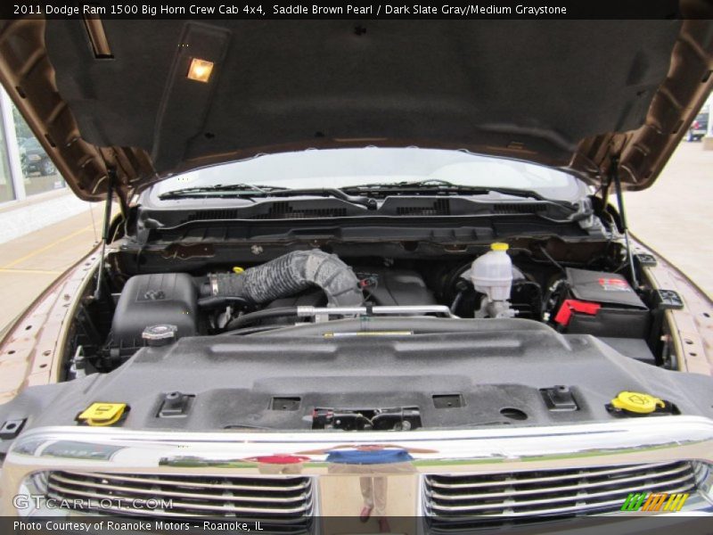 Saddle Brown Pearl / Dark Slate Gray/Medium Graystone 2011 Dodge Ram 1500 Big Horn Crew Cab 4x4