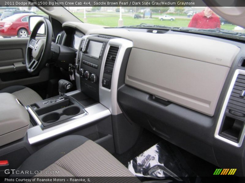 Saddle Brown Pearl / Dark Slate Gray/Medium Graystone 2011 Dodge Ram 1500 Big Horn Crew Cab 4x4