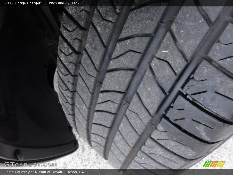 Pitch Black / Black 2012 Dodge Charger SE