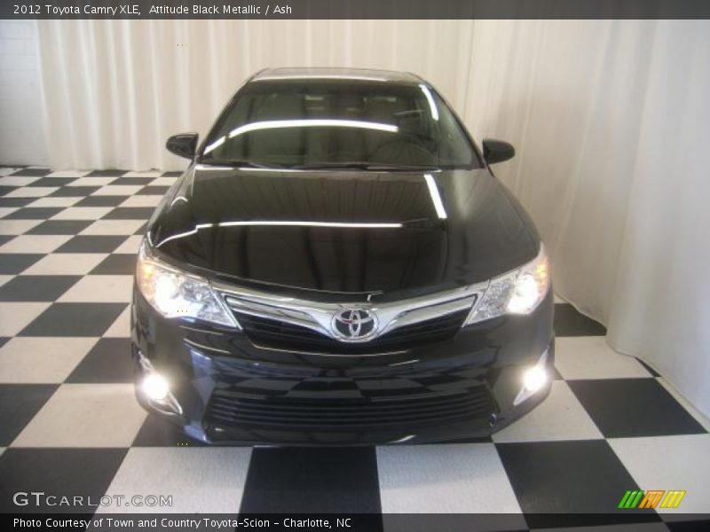 Attitude Black Metallic / Ash 2012 Toyota Camry XLE
