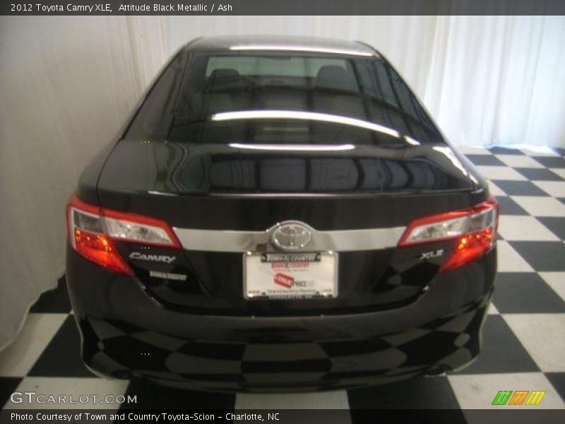 Attitude Black Metallic / Ash 2012 Toyota Camry XLE
