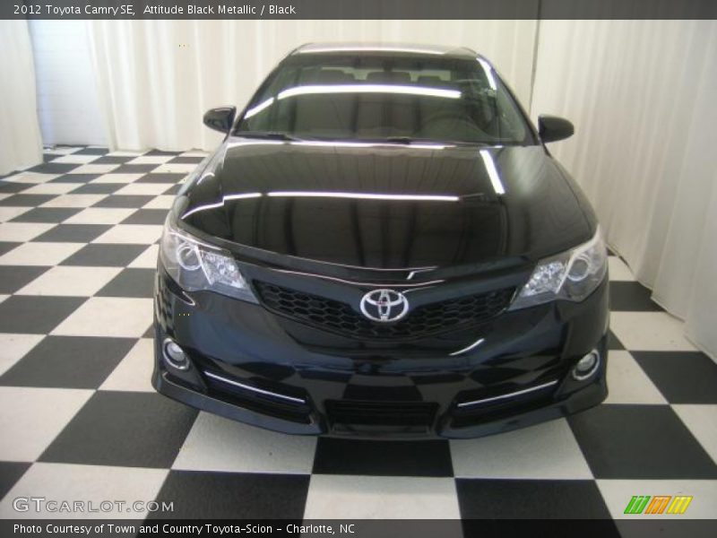 Attitude Black Metallic / Black 2012 Toyota Camry SE