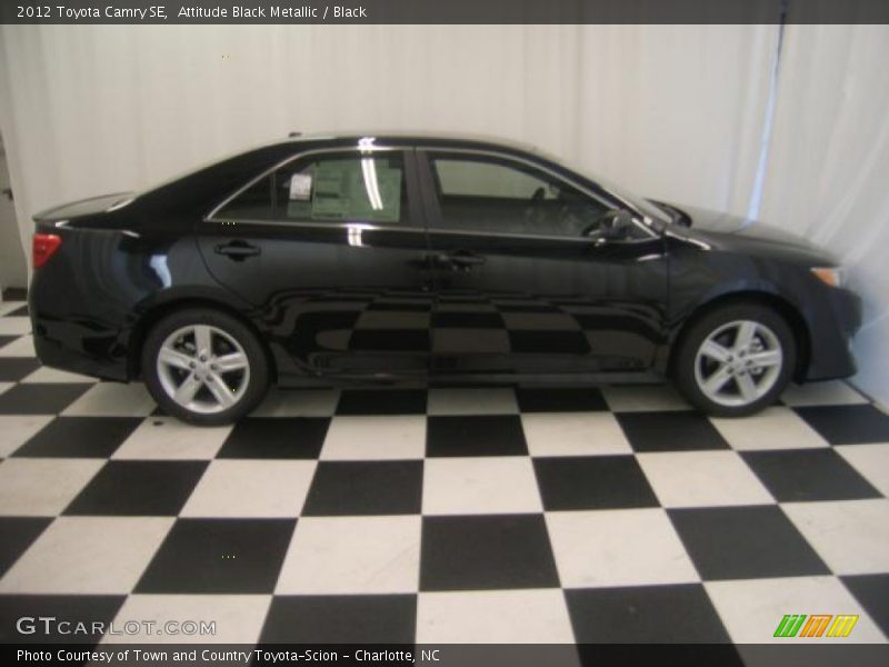 Attitude Black Metallic / Black 2012 Toyota Camry SE