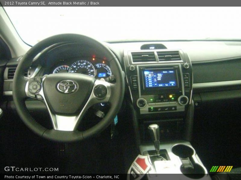Attitude Black Metallic / Black 2012 Toyota Camry SE