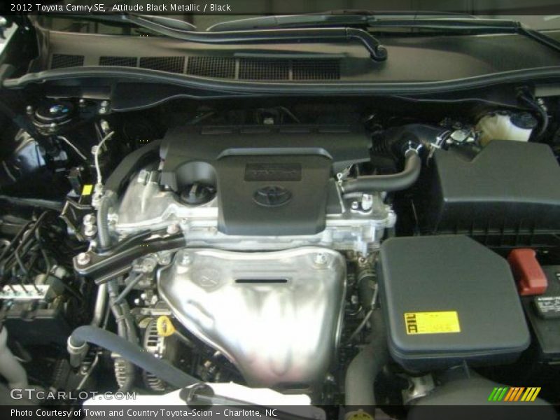 Attitude Black Metallic / Black 2012 Toyota Camry SE