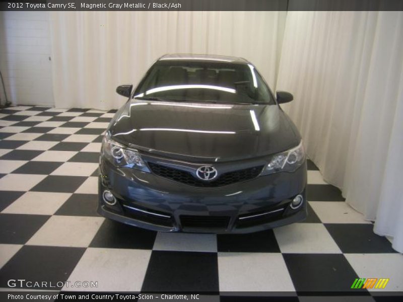 Magnetic Gray Metallic / Black/Ash 2012 Toyota Camry SE