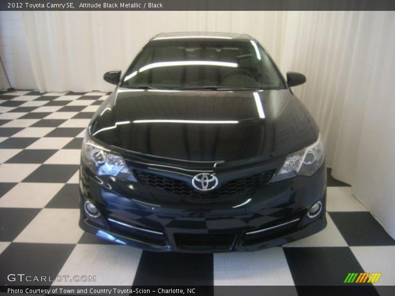 Attitude Black Metallic / Black 2012 Toyota Camry SE