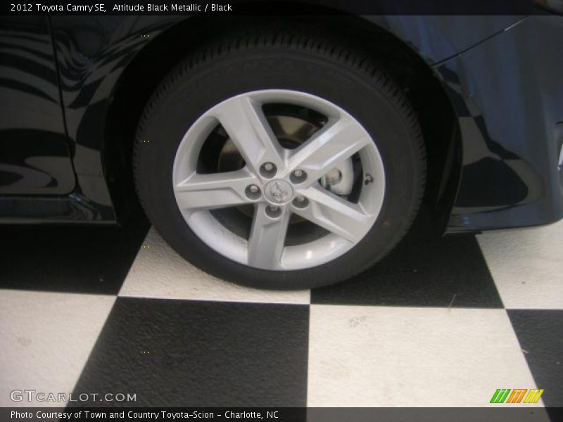 Attitude Black Metallic / Black 2012 Toyota Camry SE