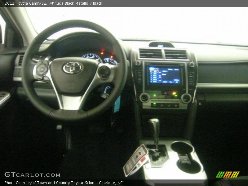 Attitude Black Metallic / Black 2012 Toyota Camry SE