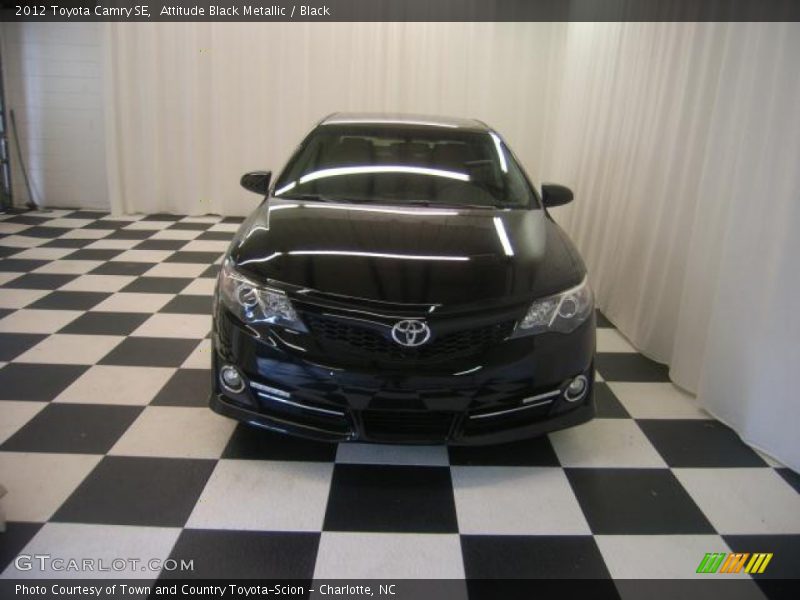 Attitude Black Metallic / Black 2012 Toyota Camry SE