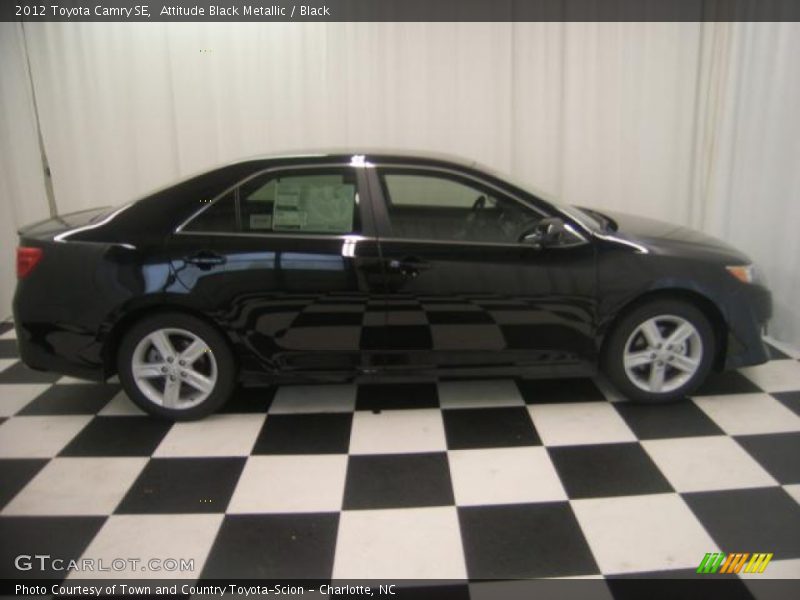 Attitude Black Metallic / Black 2012 Toyota Camry SE