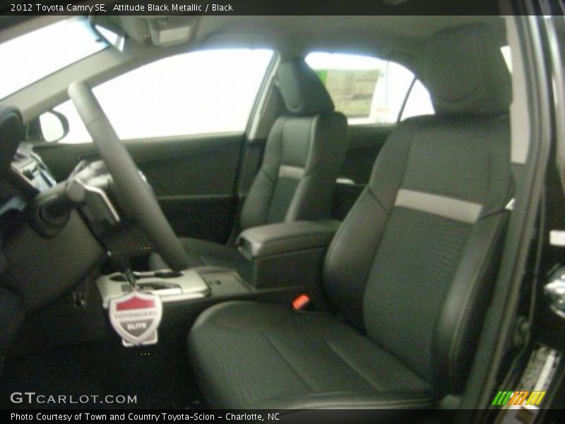 Attitude Black Metallic / Black 2012 Toyota Camry SE