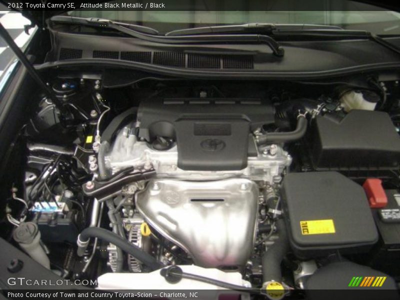 Attitude Black Metallic / Black 2012 Toyota Camry SE