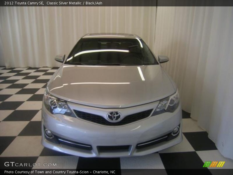 Classic Silver Metallic / Black/Ash 2012 Toyota Camry SE