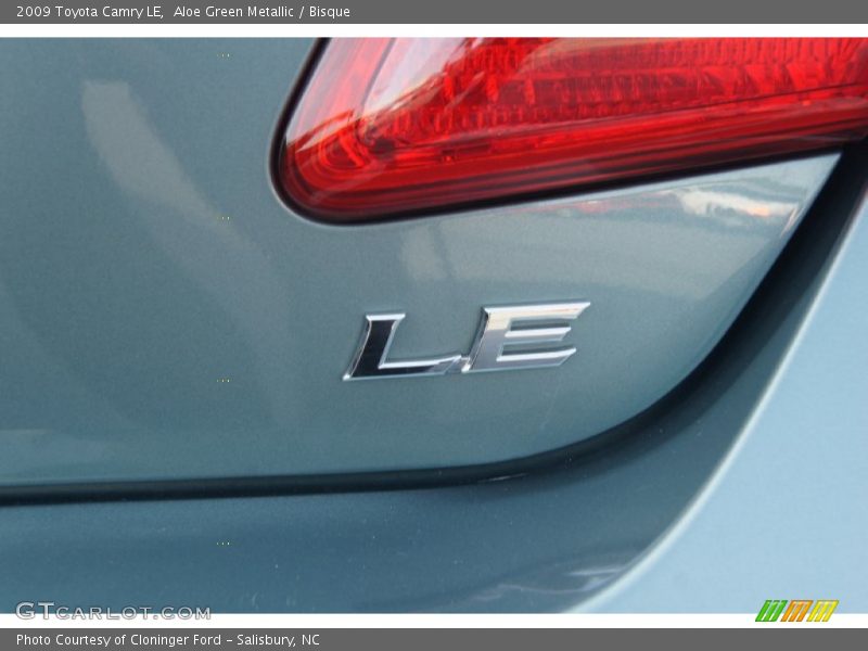 Aloe Green Metallic / Bisque 2009 Toyota Camry LE