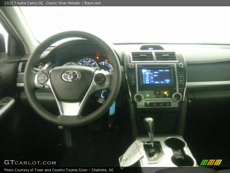 Classic Silver Metallic / Black/Ash 2012 Toyota Camry SE