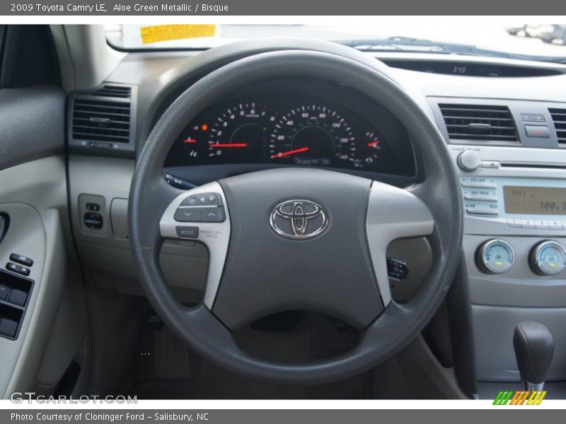 Aloe Green Metallic / Bisque 2009 Toyota Camry LE