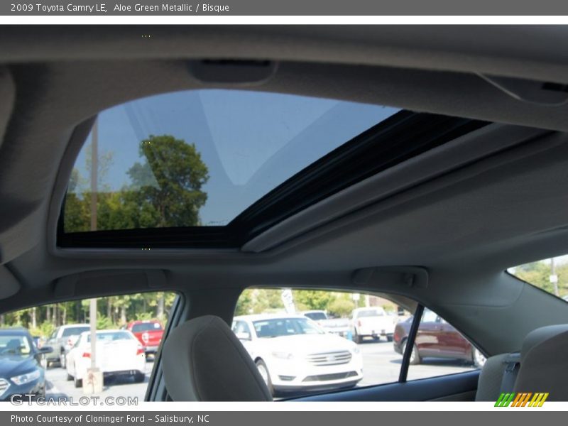 Aloe Green Metallic / Bisque 2009 Toyota Camry LE