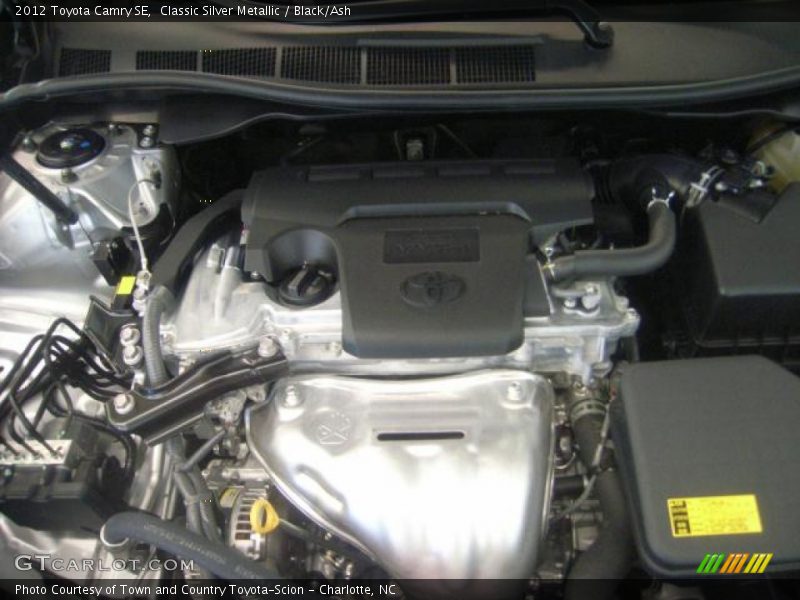 Classic Silver Metallic / Black/Ash 2012 Toyota Camry SE