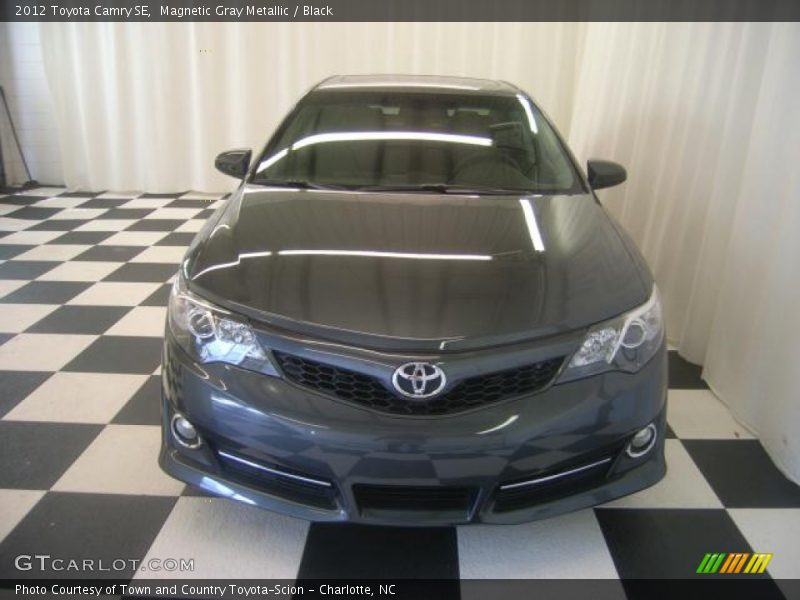 Magnetic Gray Metallic / Black 2012 Toyota Camry SE