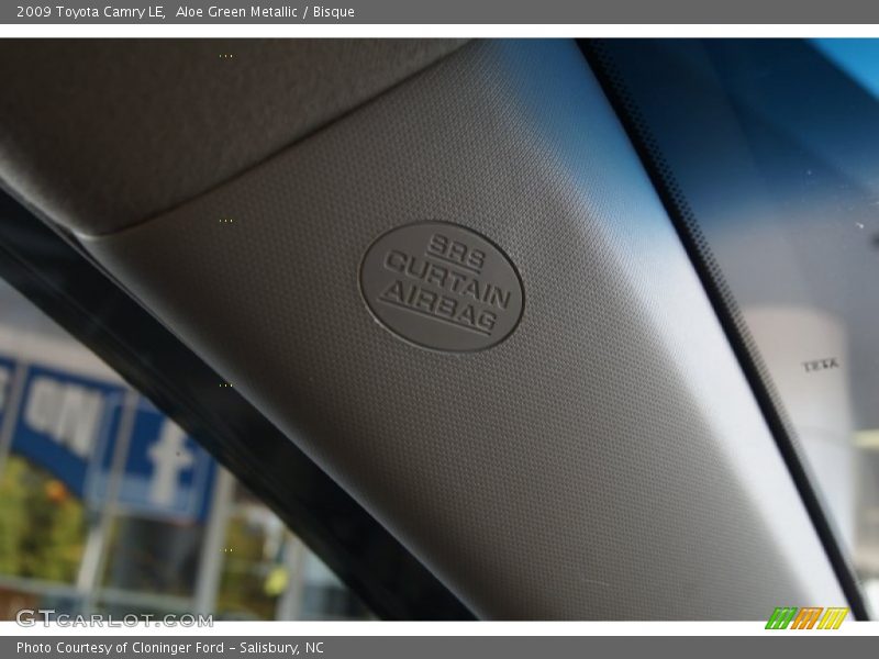 Aloe Green Metallic / Bisque 2009 Toyota Camry LE