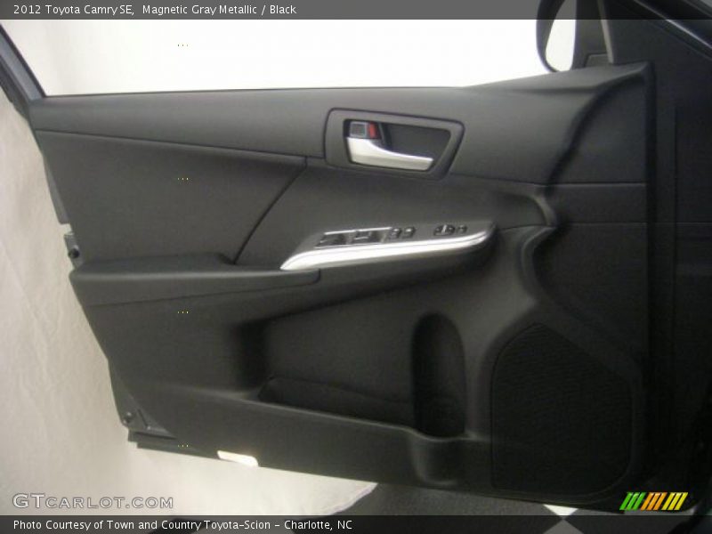 Magnetic Gray Metallic / Black 2012 Toyota Camry SE