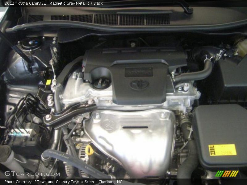 Magnetic Gray Metallic / Black 2012 Toyota Camry SE