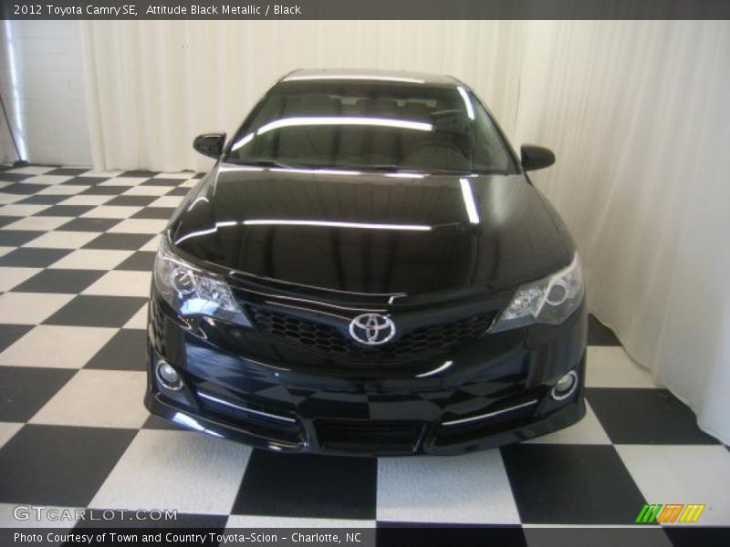Attitude Black Metallic / Black 2012 Toyota Camry SE