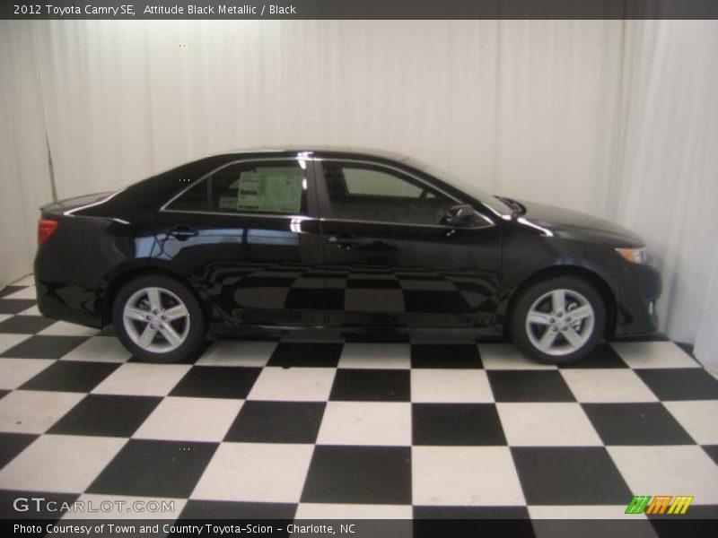 Attitude Black Metallic / Black 2012 Toyota Camry SE