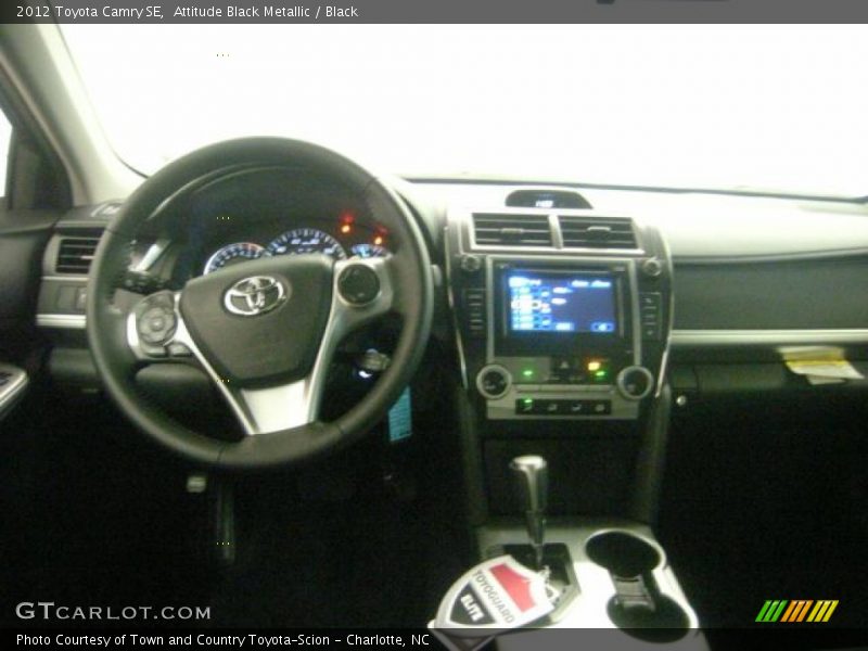 Attitude Black Metallic / Black 2012 Toyota Camry SE