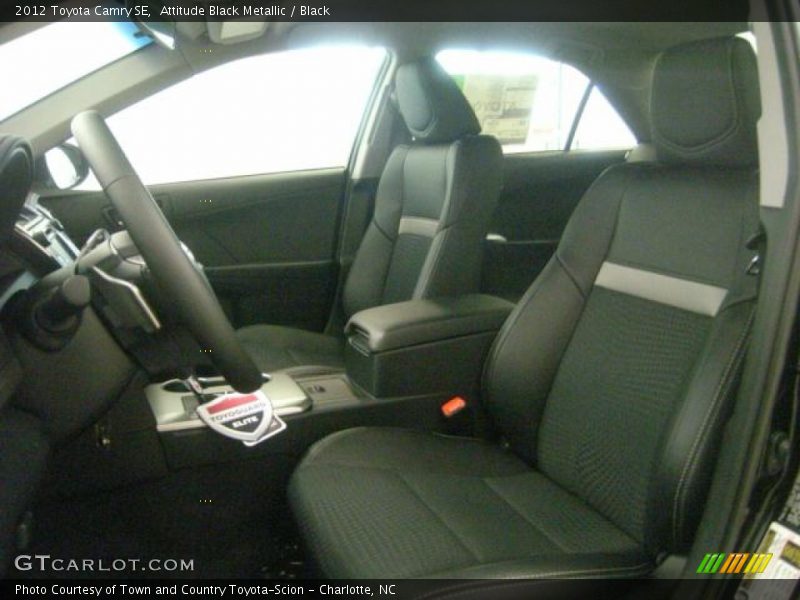 Attitude Black Metallic / Black 2012 Toyota Camry SE