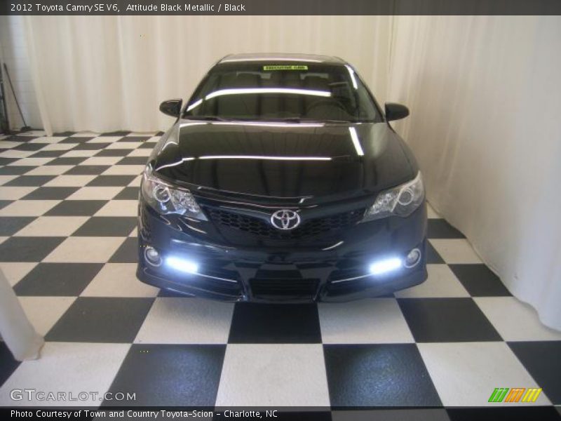 Attitude Black Metallic / Black 2012 Toyota Camry SE V6