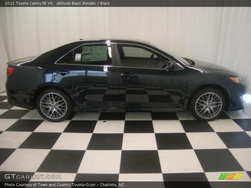 Attitude Black Metallic / Black 2012 Toyota Camry SE V6
