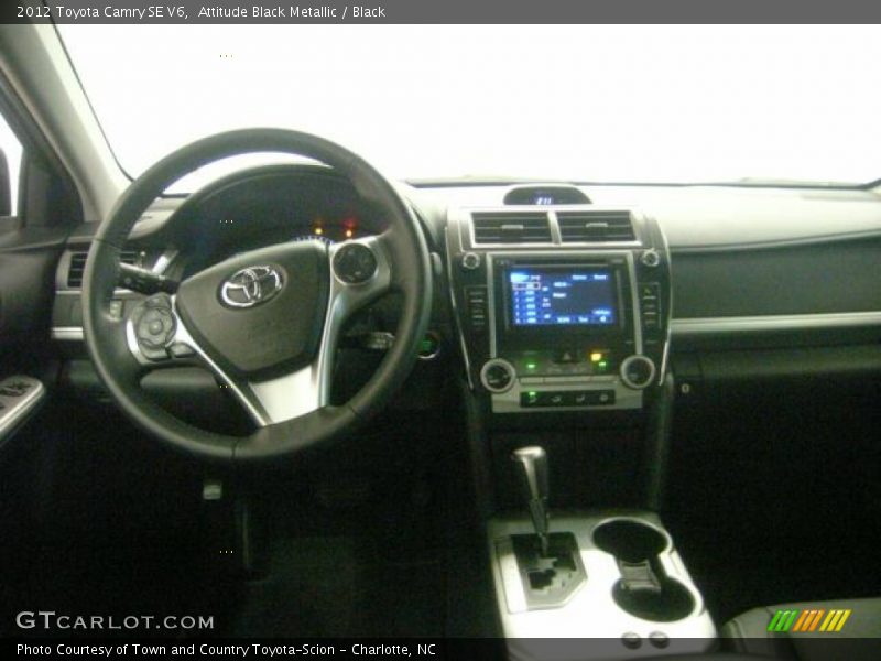 Attitude Black Metallic / Black 2012 Toyota Camry SE V6