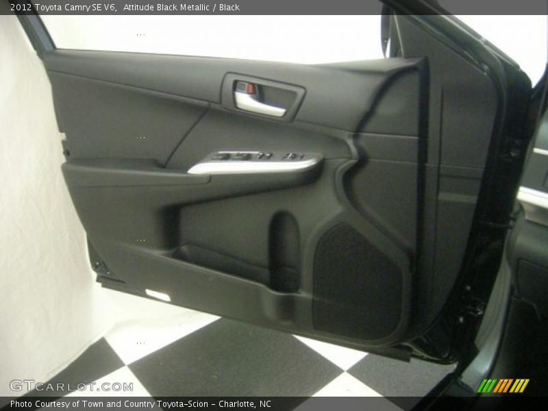 Attitude Black Metallic / Black 2012 Toyota Camry SE V6