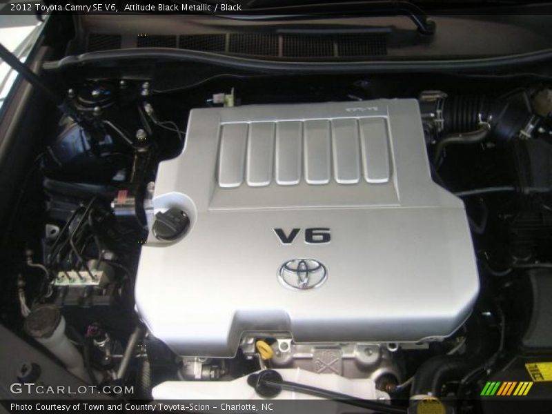 Attitude Black Metallic / Black 2012 Toyota Camry SE V6