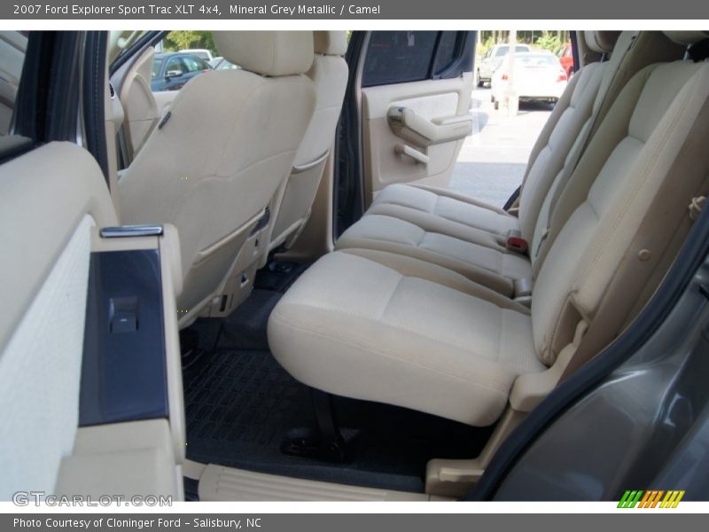 Mineral Grey Metallic / Camel 2007 Ford Explorer Sport Trac XLT 4x4