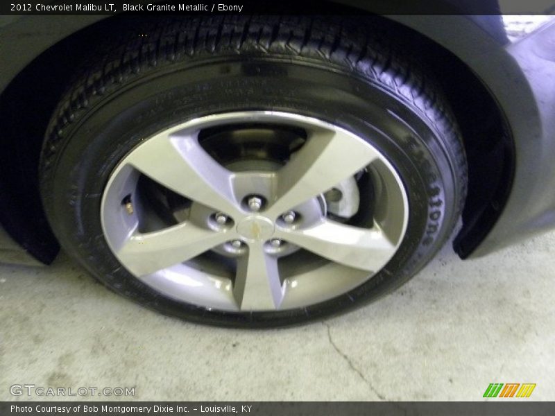 Black Granite Metallic / Ebony 2012 Chevrolet Malibu LT