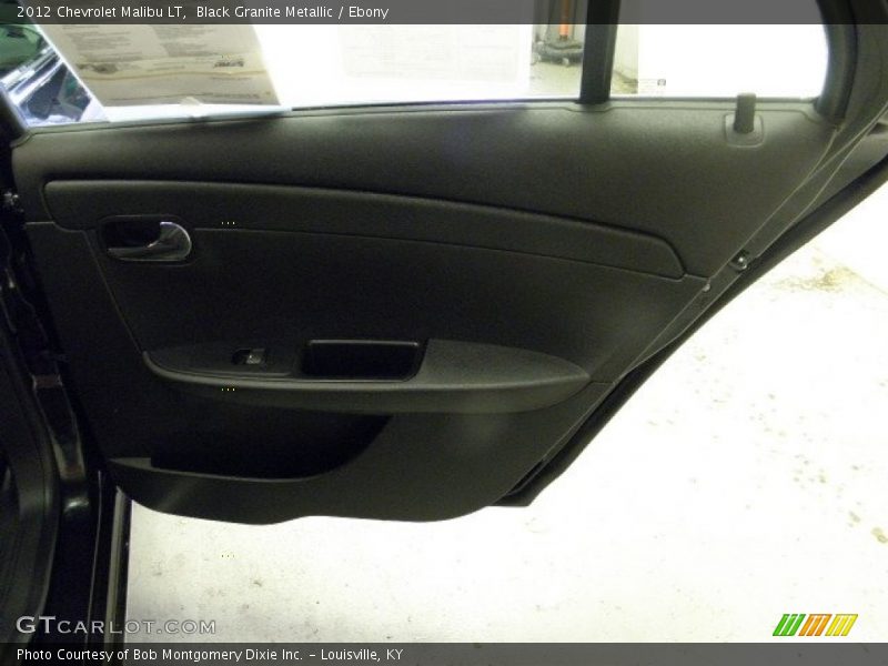 Black Granite Metallic / Ebony 2012 Chevrolet Malibu LT