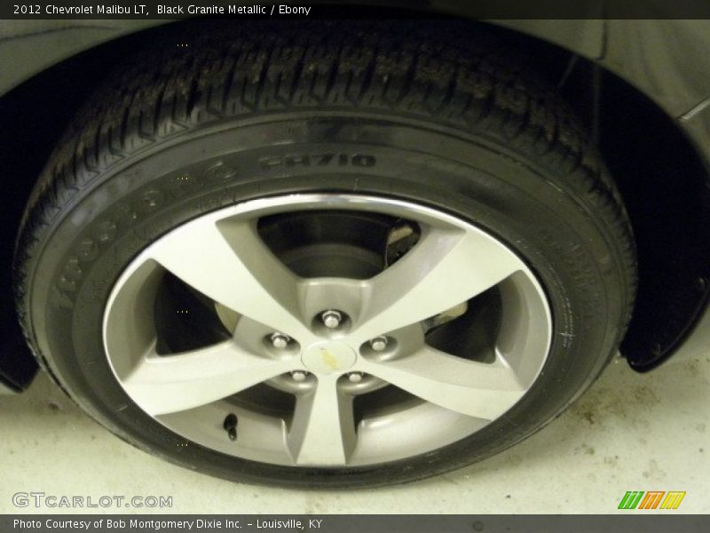 Black Granite Metallic / Ebony 2012 Chevrolet Malibu LT
