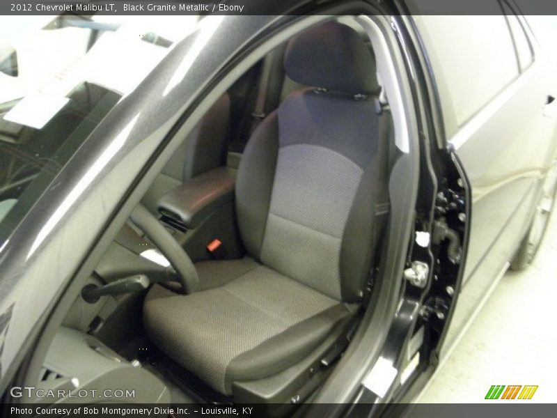 Black Granite Metallic / Ebony 2012 Chevrolet Malibu LT