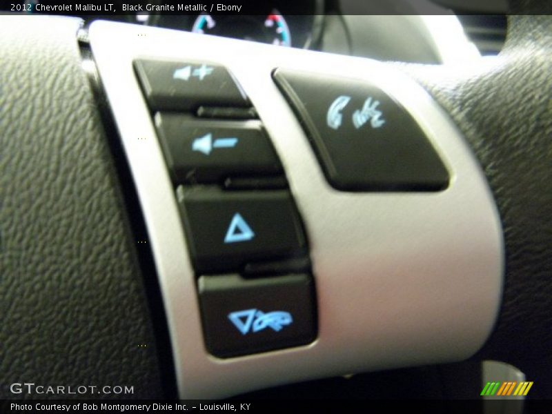 Black Granite Metallic / Ebony 2012 Chevrolet Malibu LT