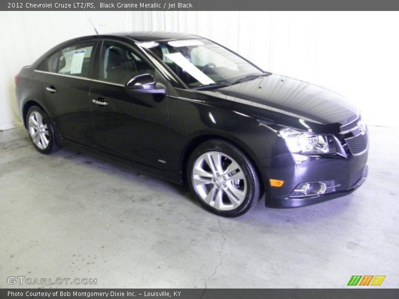 Black Granite Metallic / Jet Black 2012 Chevrolet Cruze LTZ/RS