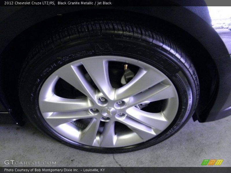 Black Granite Metallic / Jet Black 2012 Chevrolet Cruze LTZ/RS