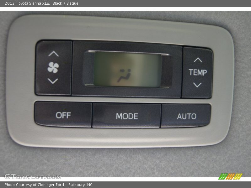 Black / Bisque 2013 Toyota Sienna XLE
