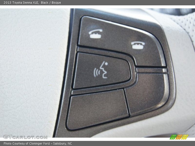 Black / Bisque 2013 Toyota Sienna XLE