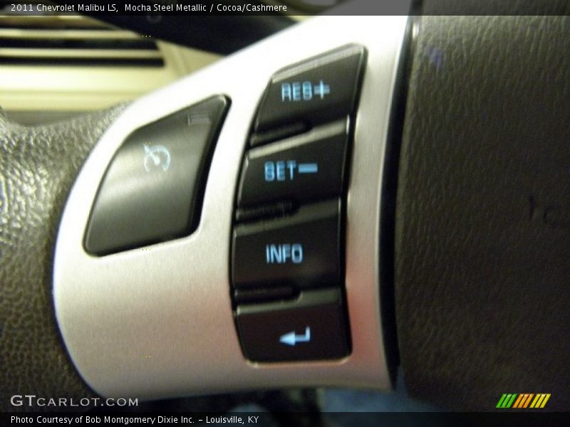 Mocha Steel Metallic / Cocoa/Cashmere 2011 Chevrolet Malibu LS