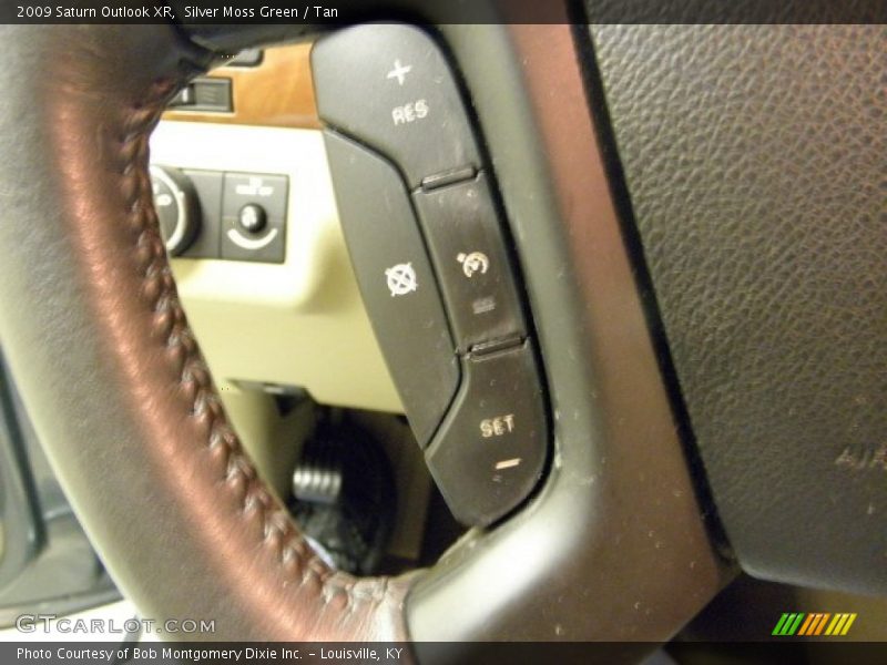 Silver Moss Green / Tan 2009 Saturn Outlook XR