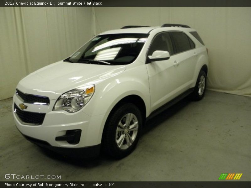 Summit White / Jet Black 2013 Chevrolet Equinox LT