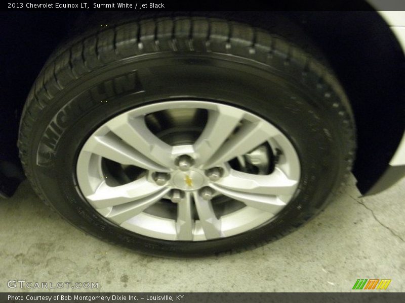 Summit White / Jet Black 2013 Chevrolet Equinox LT